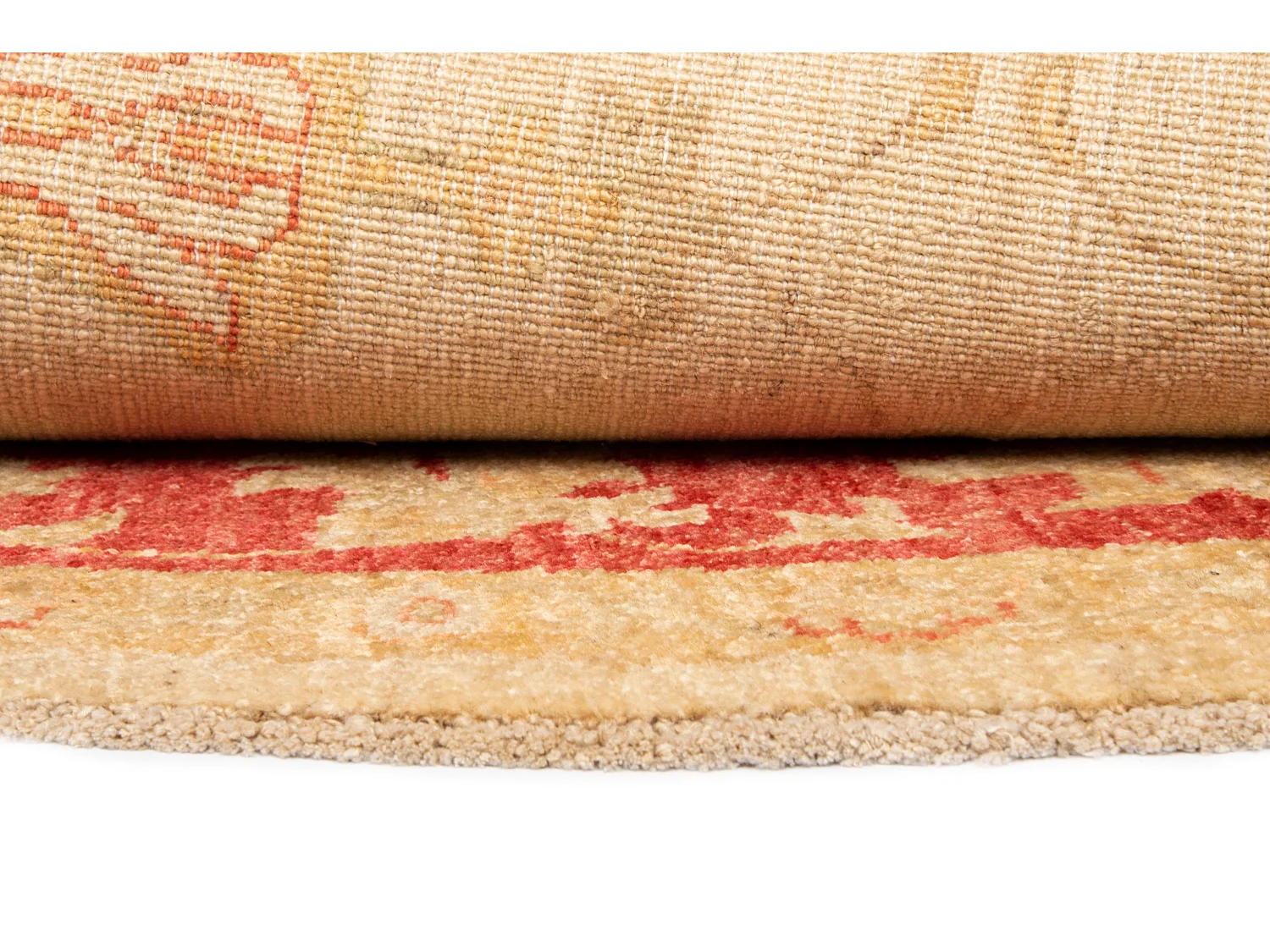 Wollteppich 198x200 Beige Kaizar