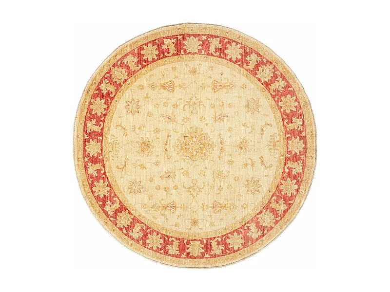 Tappeto in lana 198x200 beige Kaizar