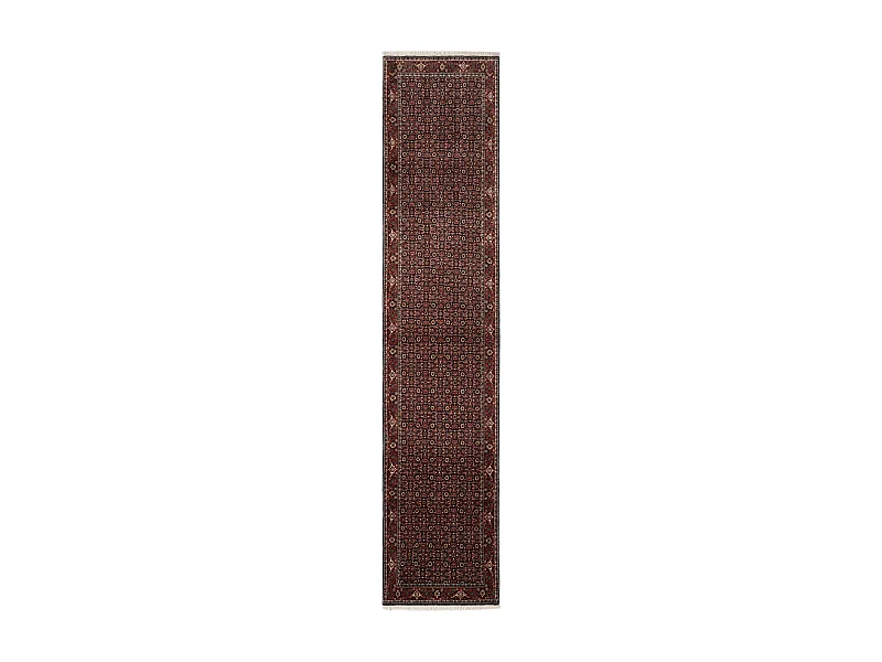 Tapis de couloir en laine 85x395 rouge Bidjar