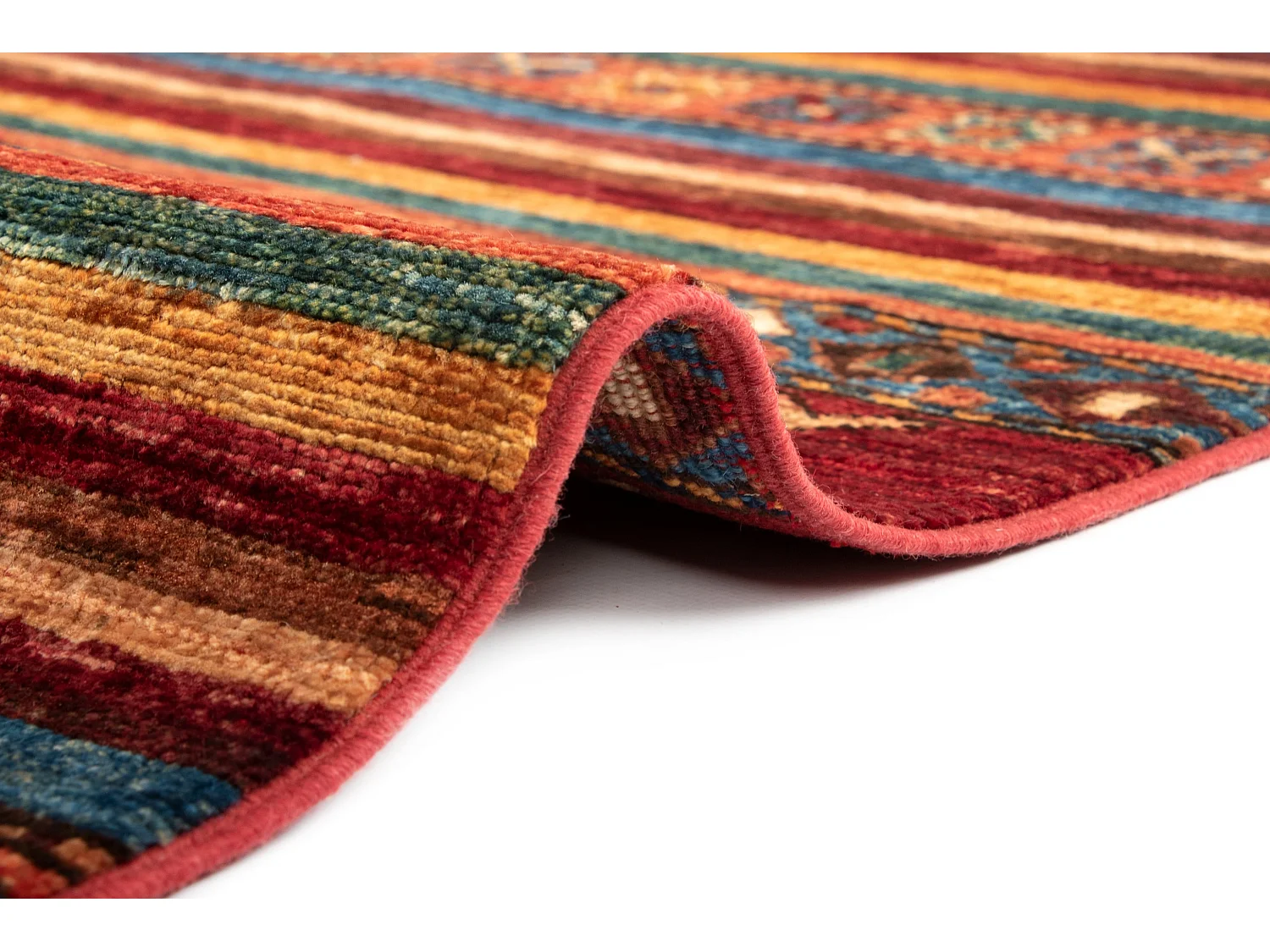 Tapis de laine 157x202 multicolore Torkman