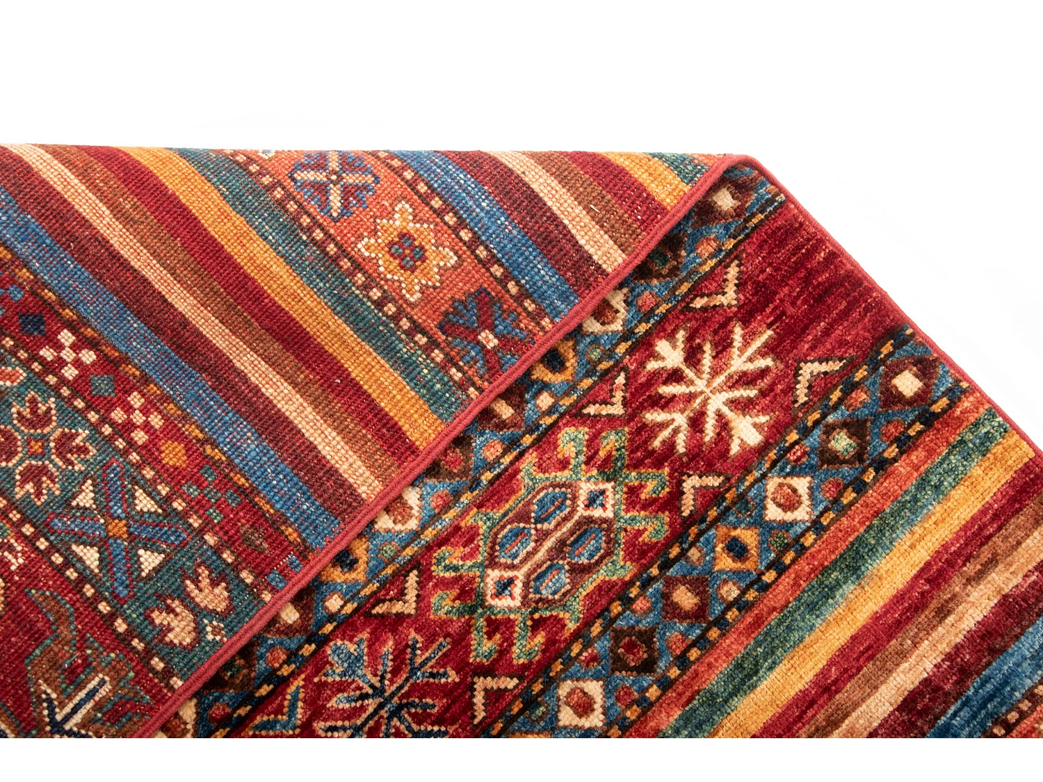 Tapis de laine 157x202 multicolore Torkman