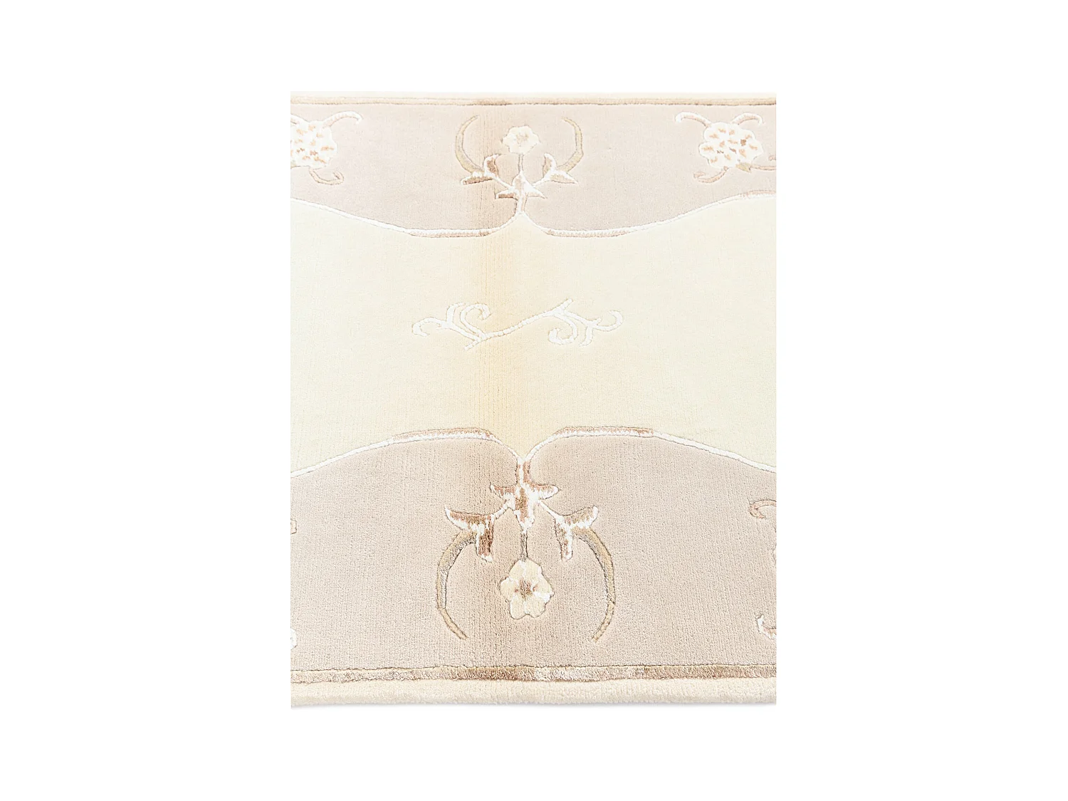Tapis de laine 84x152 beige Darya