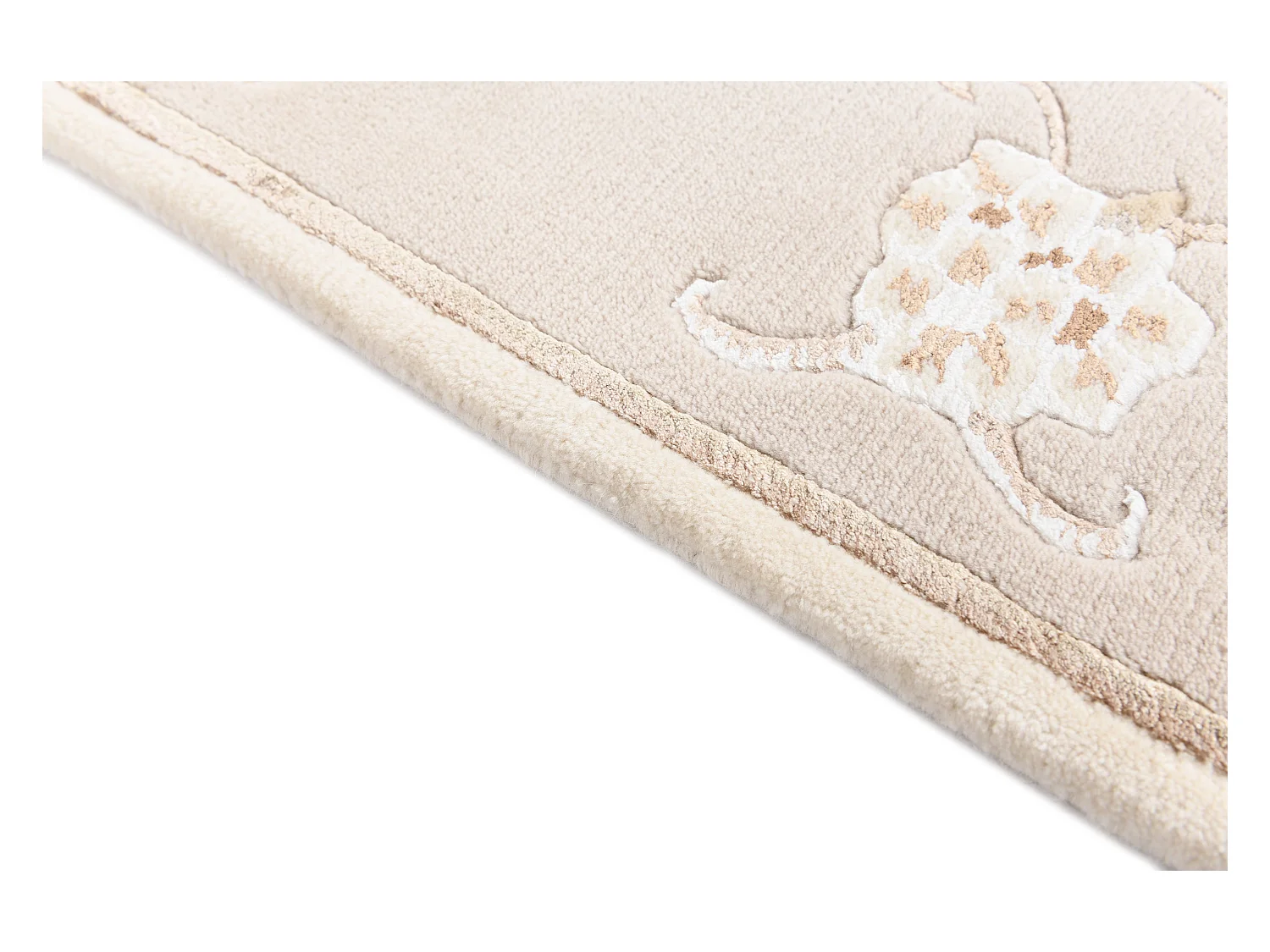 Tapis de laine 84x152 beige Darya