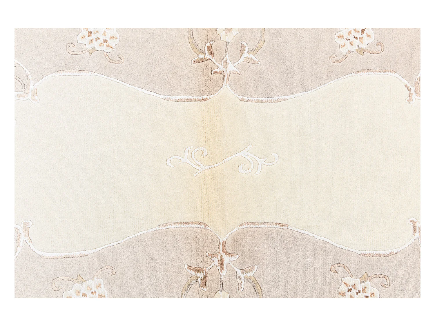 Tapis de laine 84x152 beige Darya