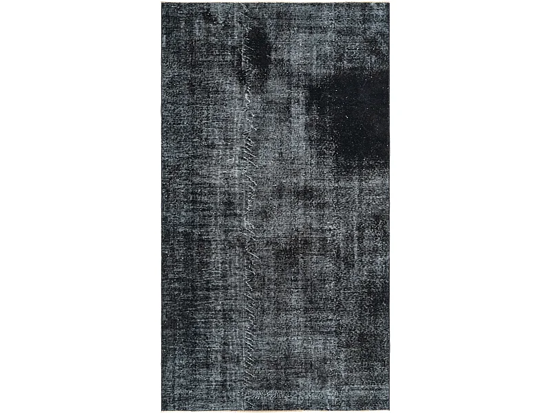 Wollteppich 150x269 Schwarz Ultra Vintage