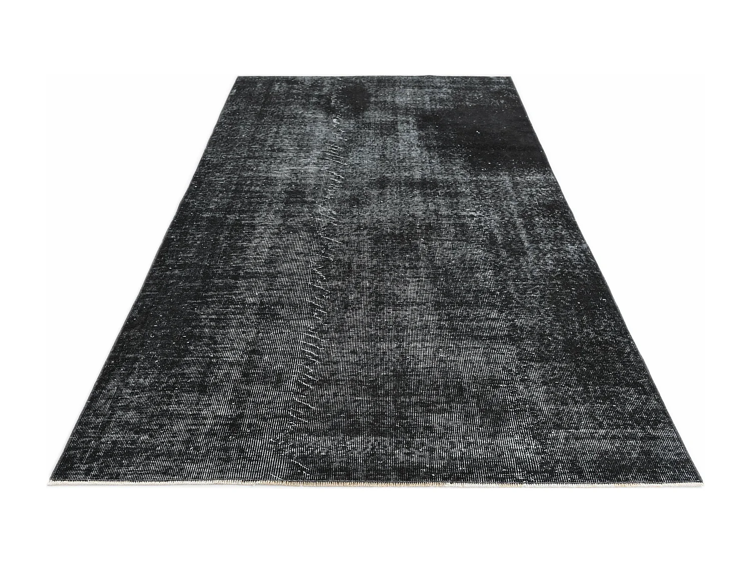Tapis de laine 150x269 noir Ultra Vintage