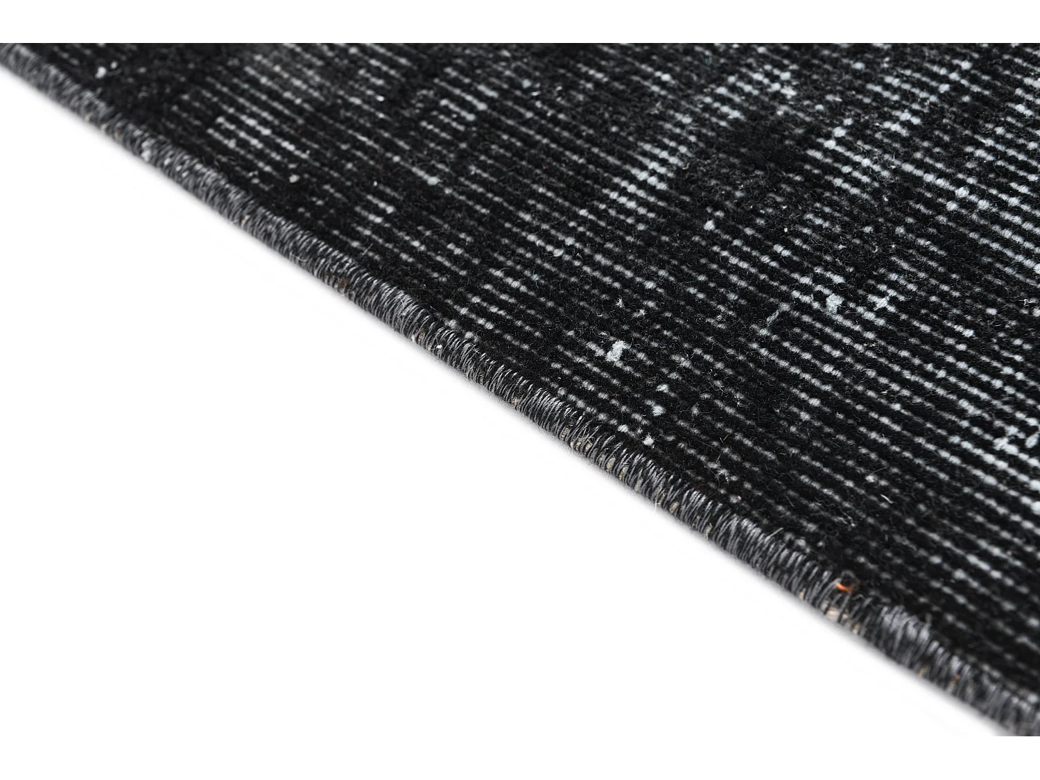 Tapis de laine 150x269 noir Ultra Vintage