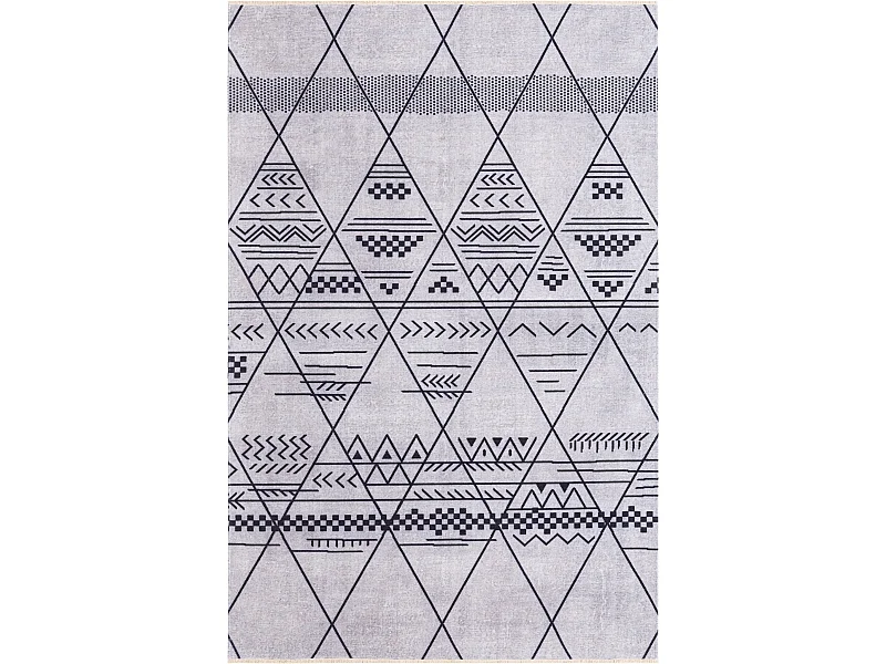 Tapis de laine 103x378 rose Vintage Royal