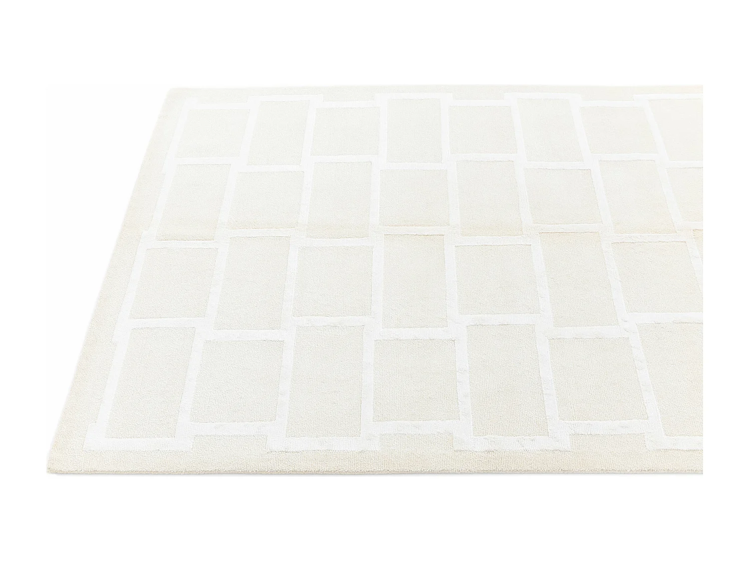 Tapis de laine 117x183 beige Darya