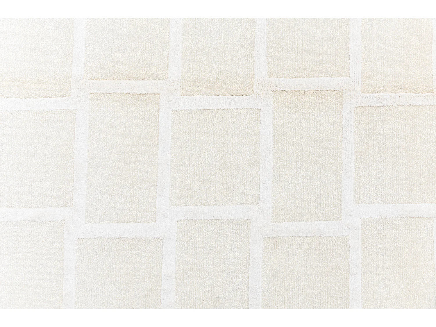 Tapis de laine 117x183 beige Darya