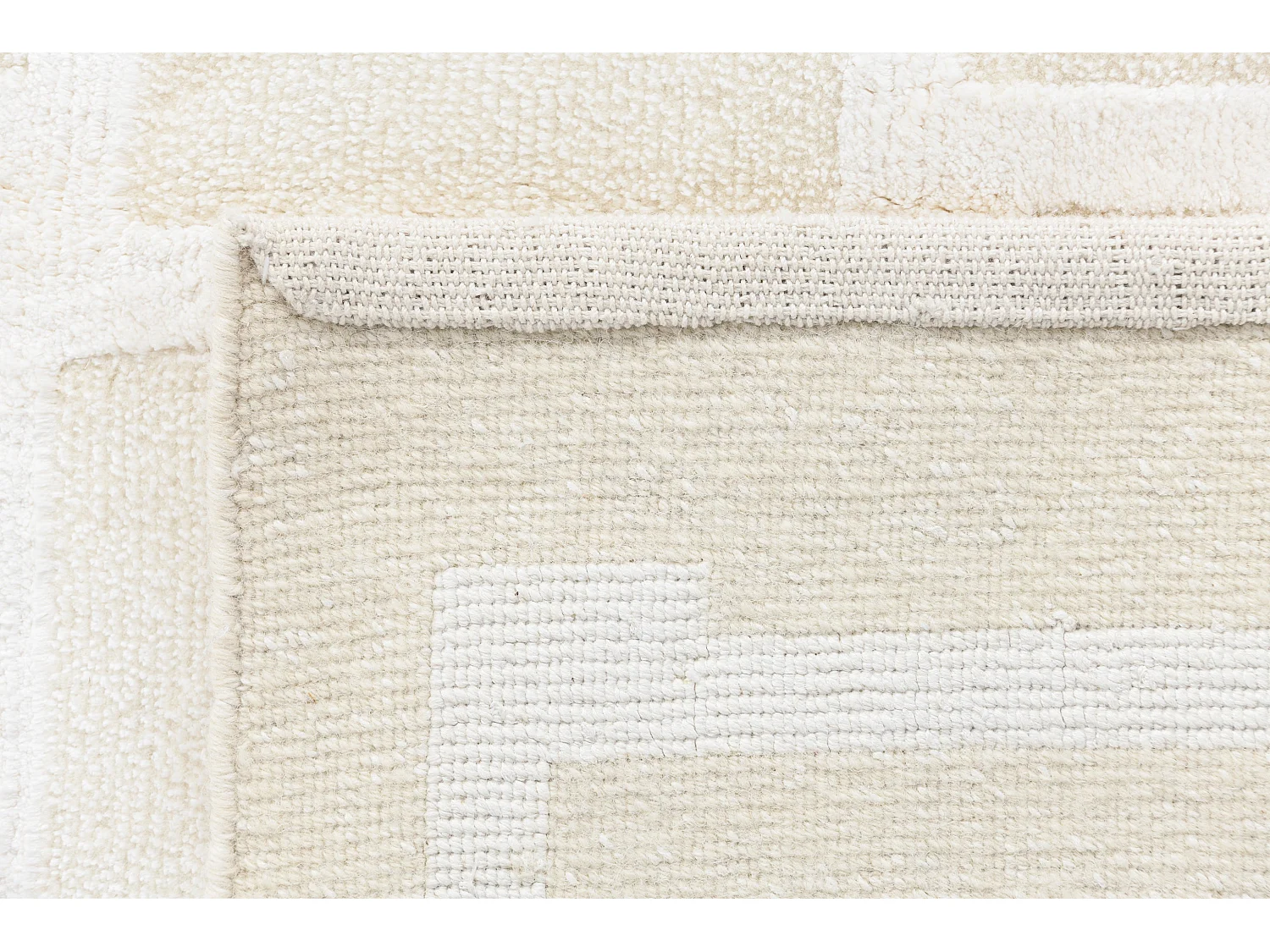 Tapis de laine 117x183 beige Darya