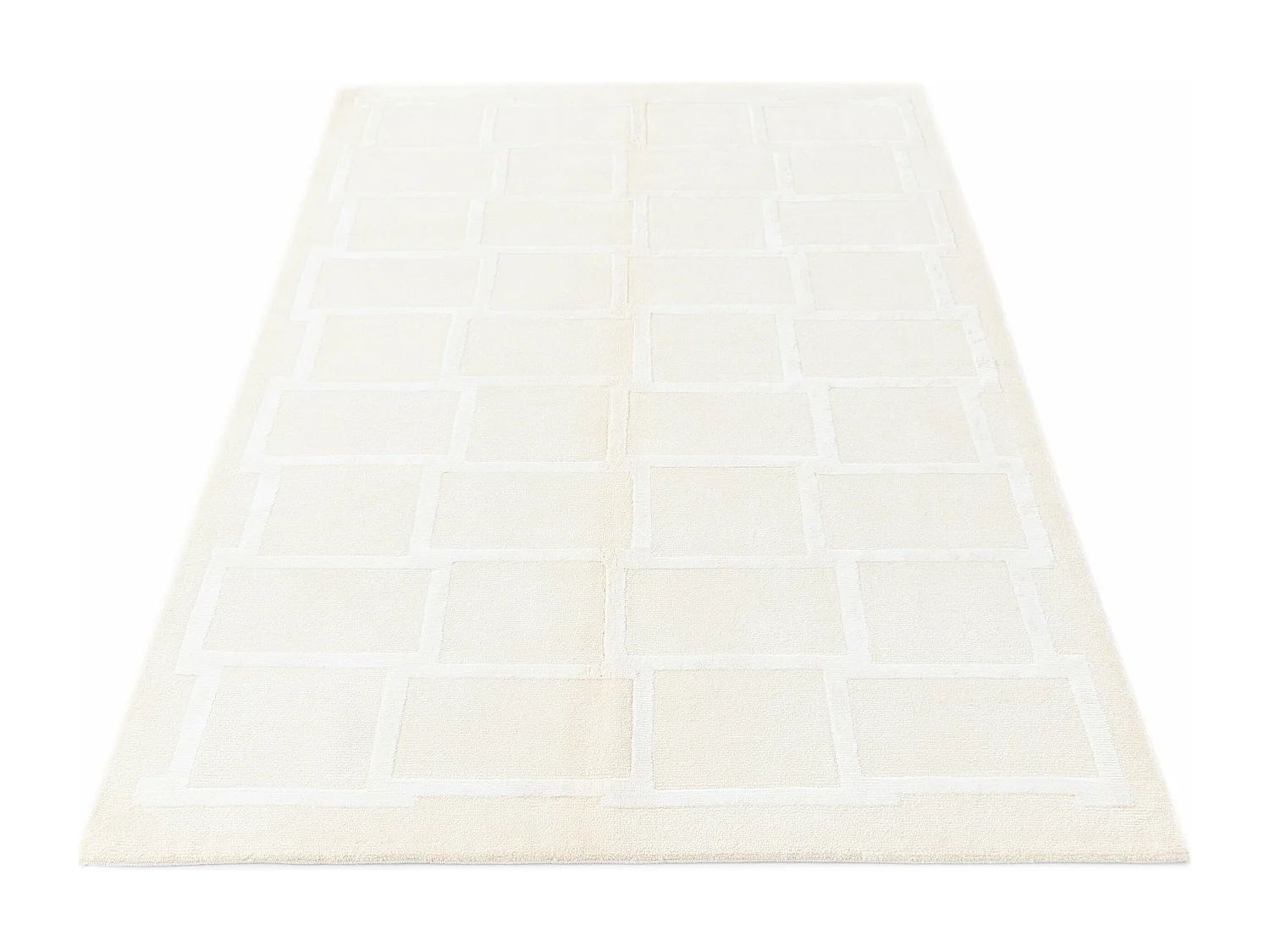 Tapis de laine 117x183 beige Darya