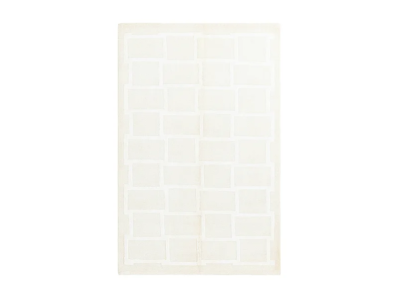 Tapis de laine 117x183 beige Darya