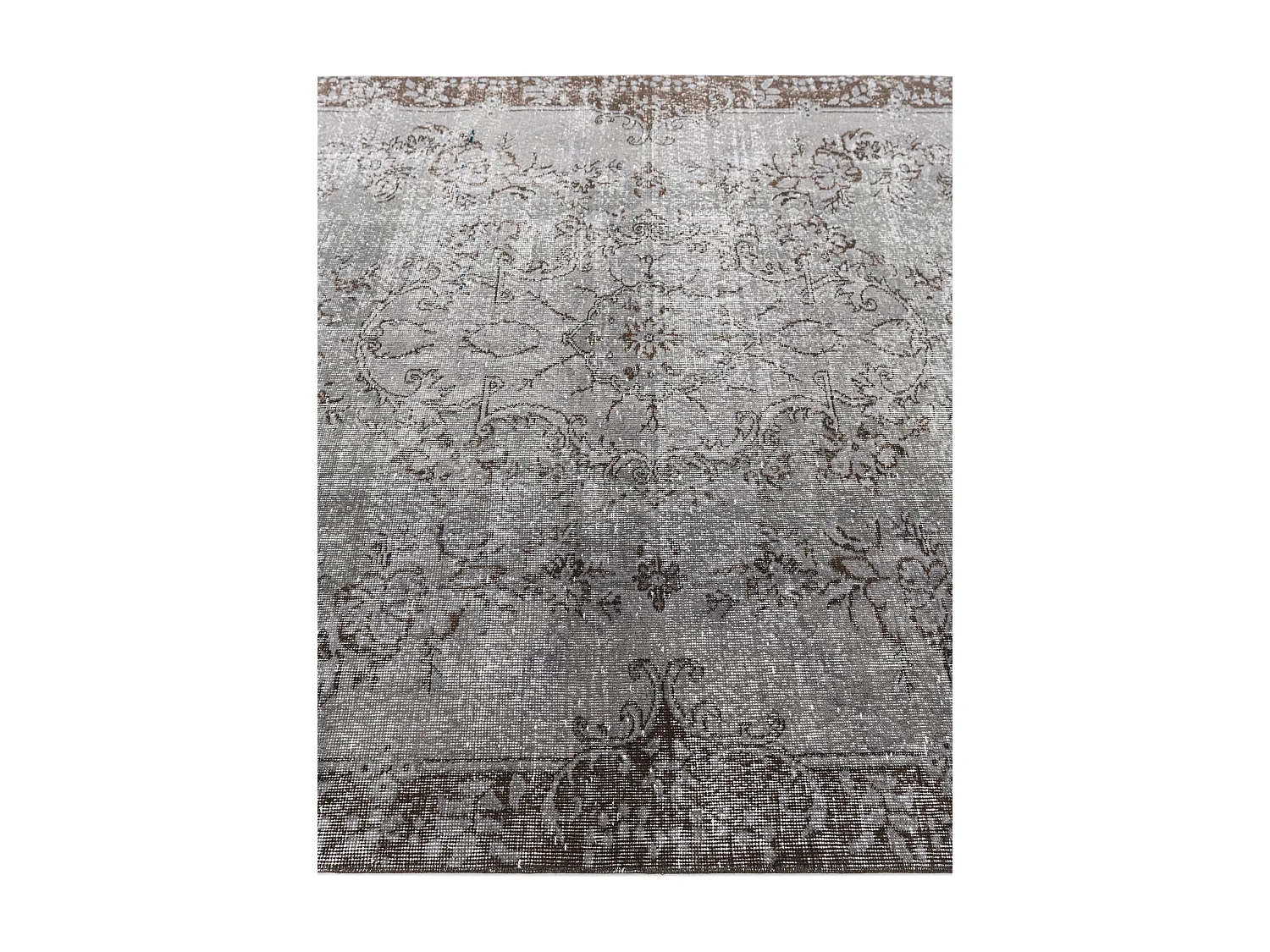 Tapis de laine 191x302 gris Ultra Vintage