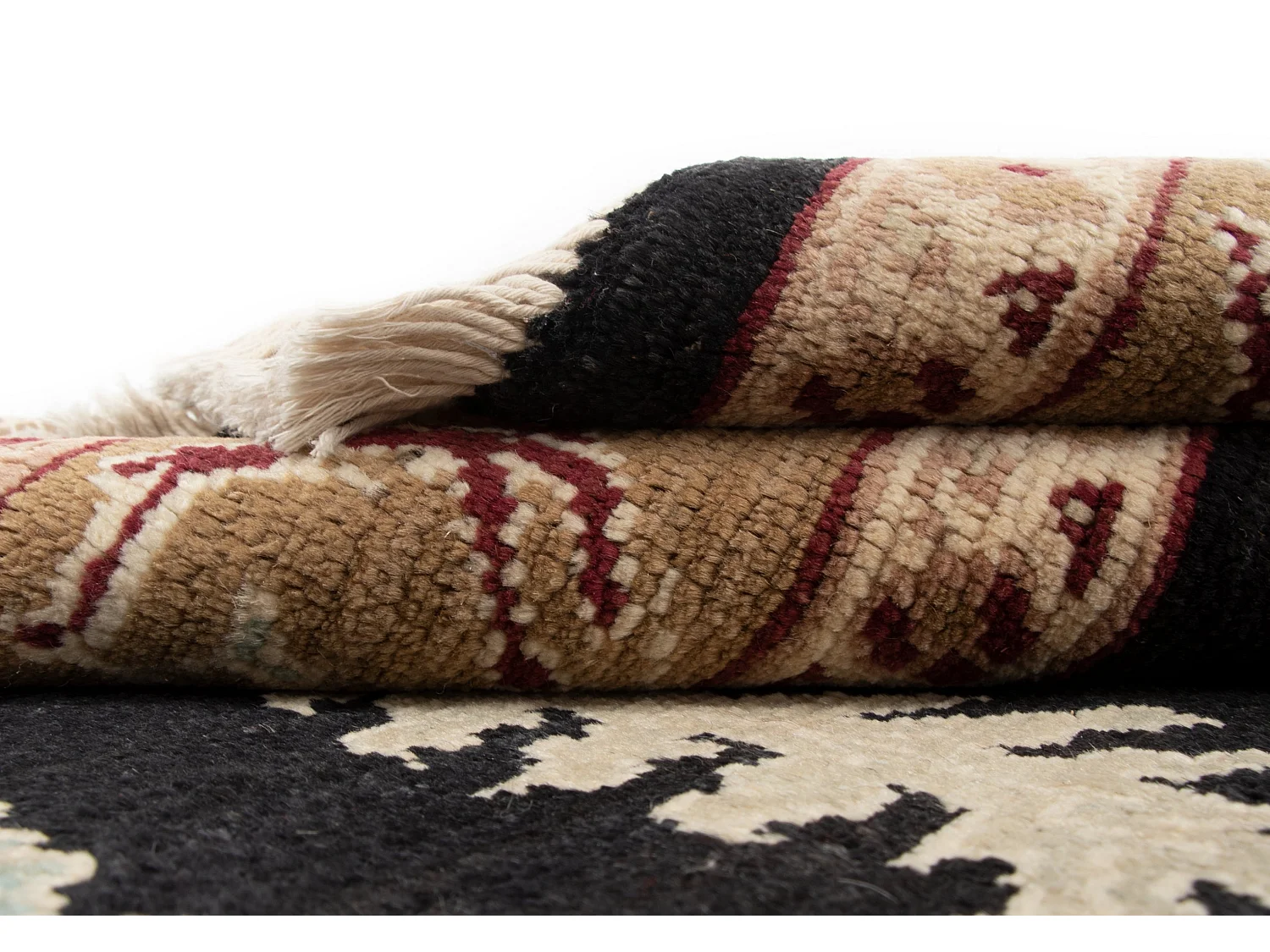 Tapis de laine 160x220 beige Ziegler