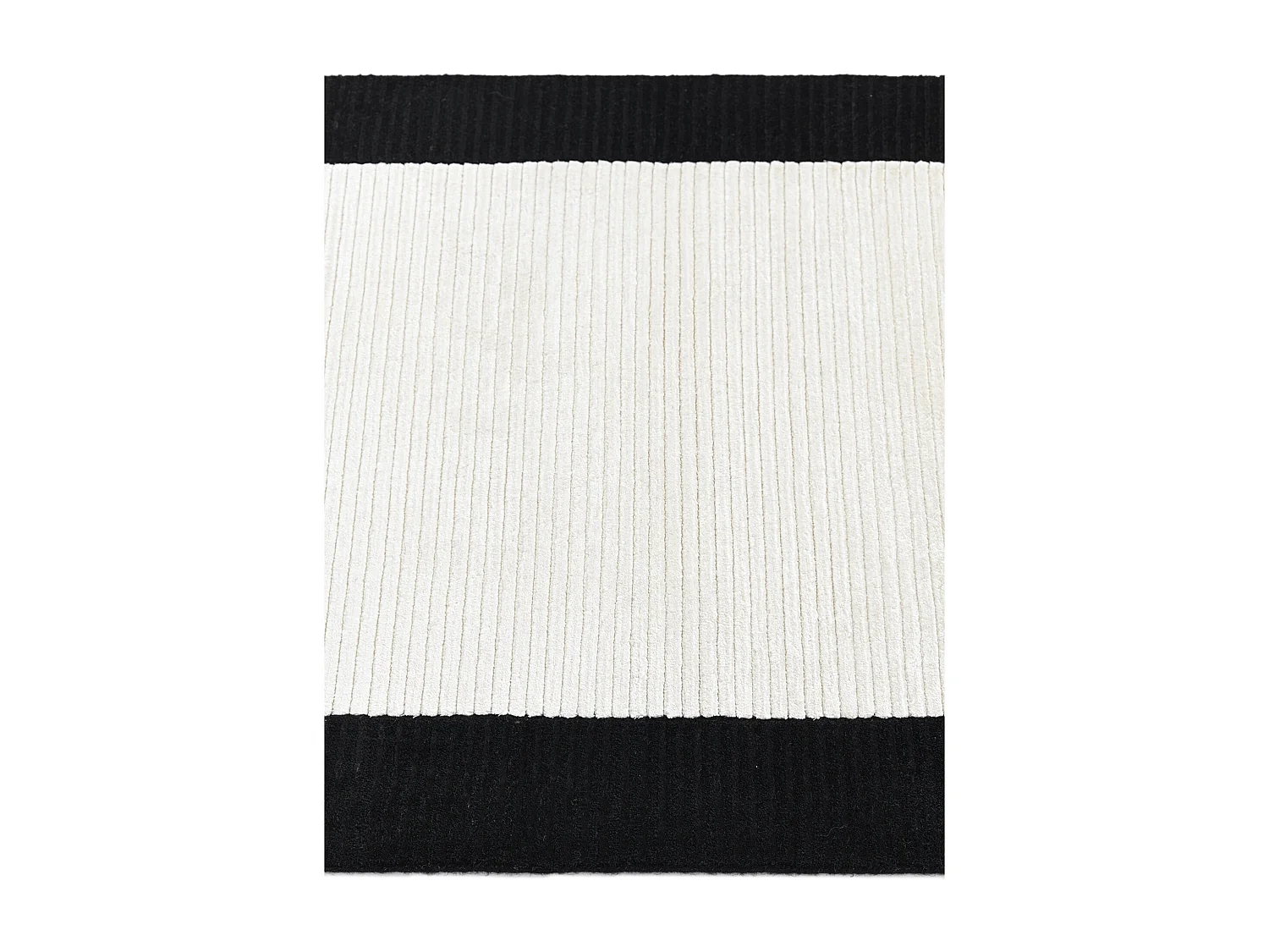 Tappeto per corridoio in lana 79x198 nero Darya