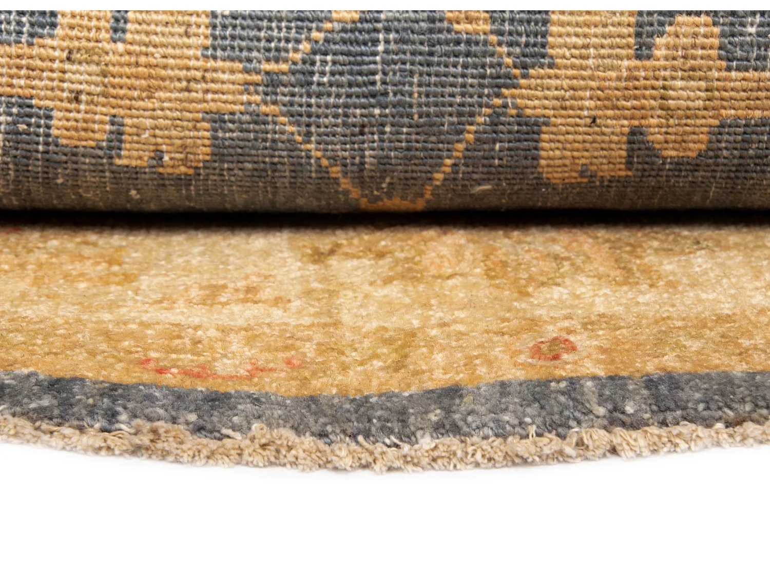 Tappeto in lana 196x204 beige Kaizar