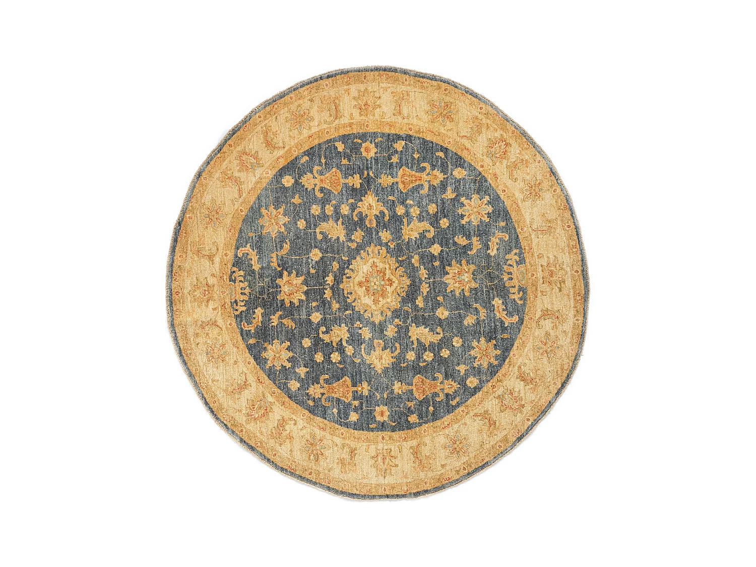 Tapis de laine 196x204 beige Kaizar