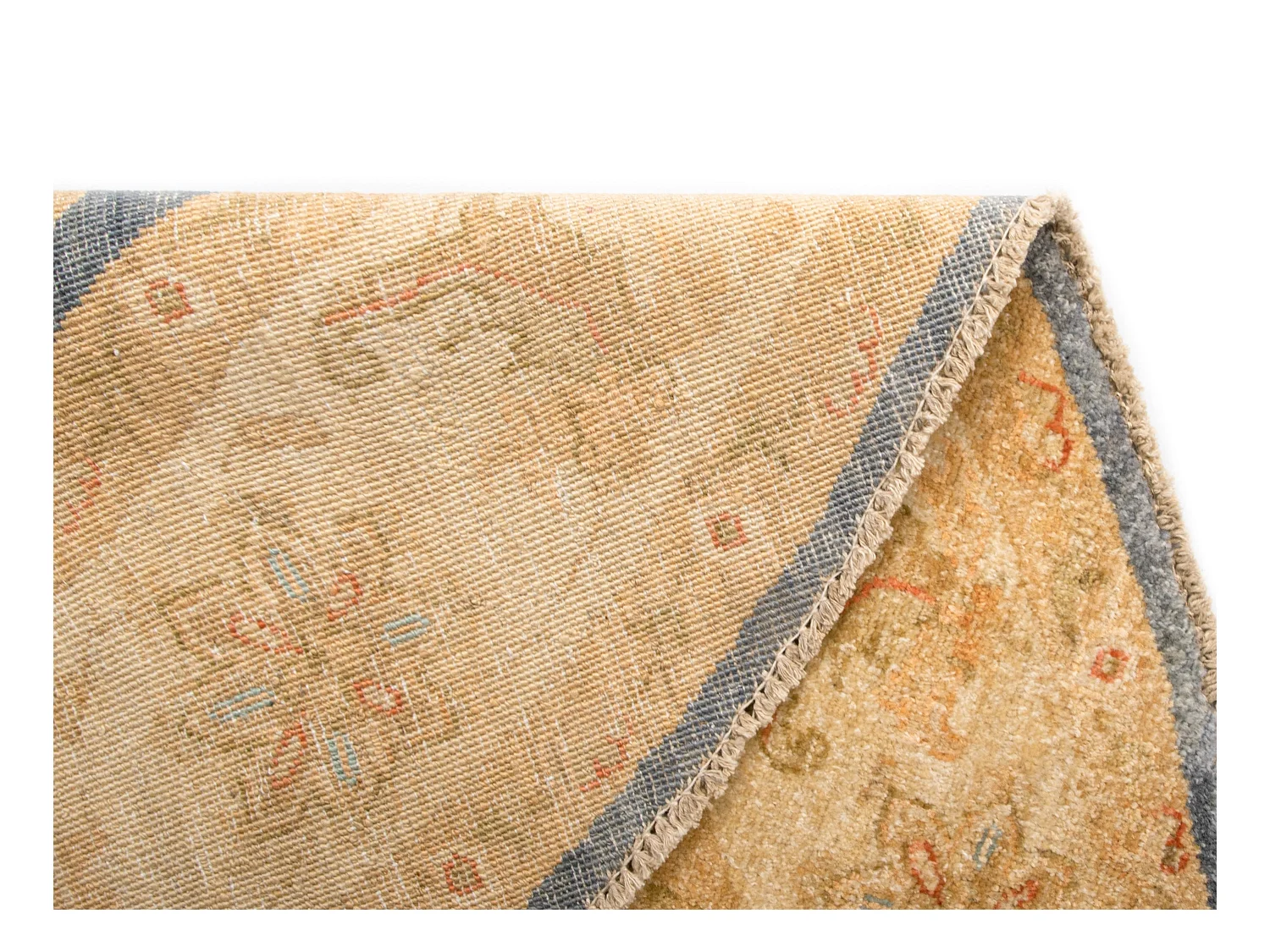 Wollteppich 196x204 Beige Kaizar