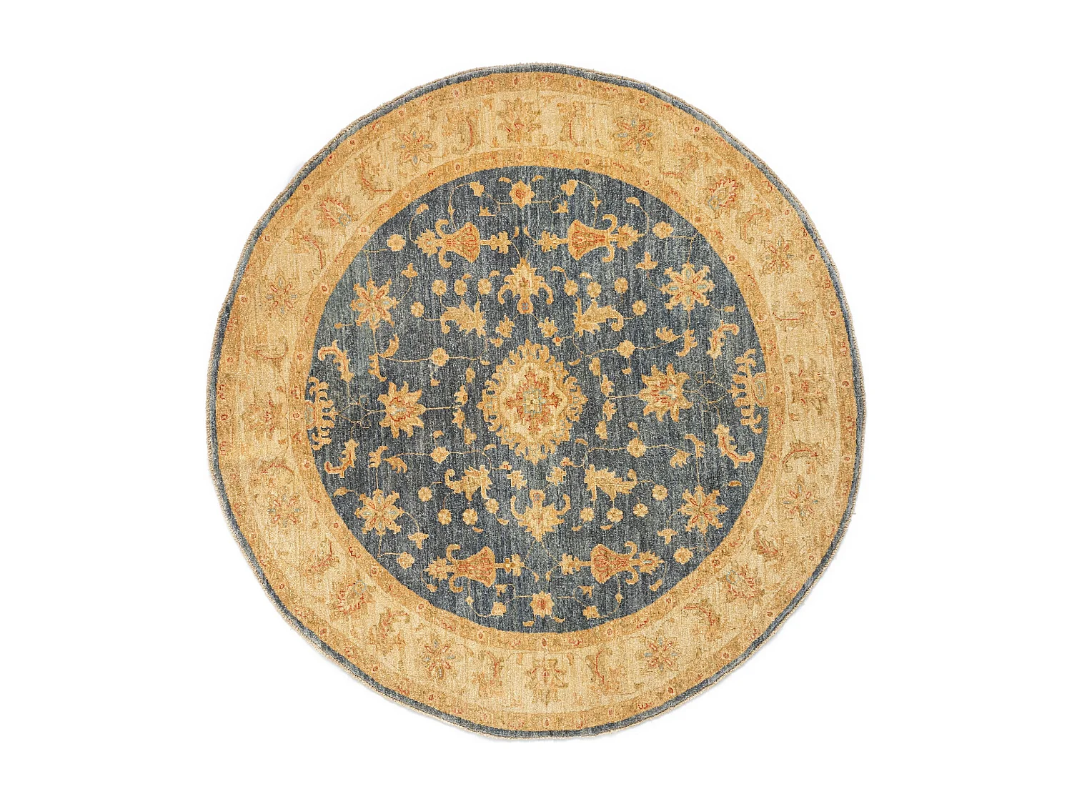 Tapis de laine 196x204 beige Kaizar