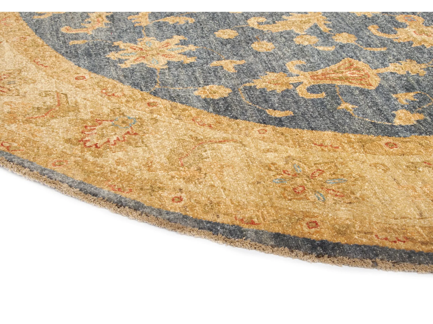 Tapis de laine 196x204 beige Kaizar