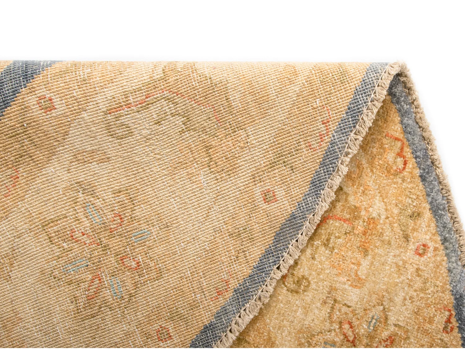 Tapis de laine 196x204 beige Kaizar