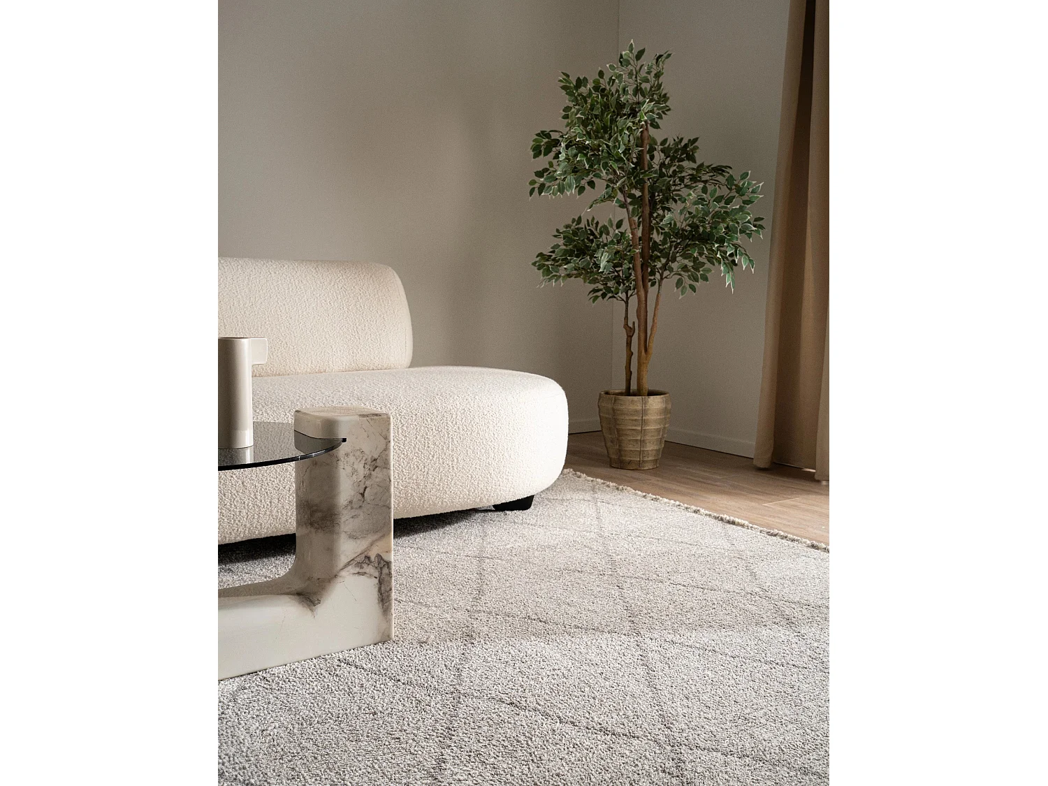 Teppich 125x185 Grau St. Gallen Folklore