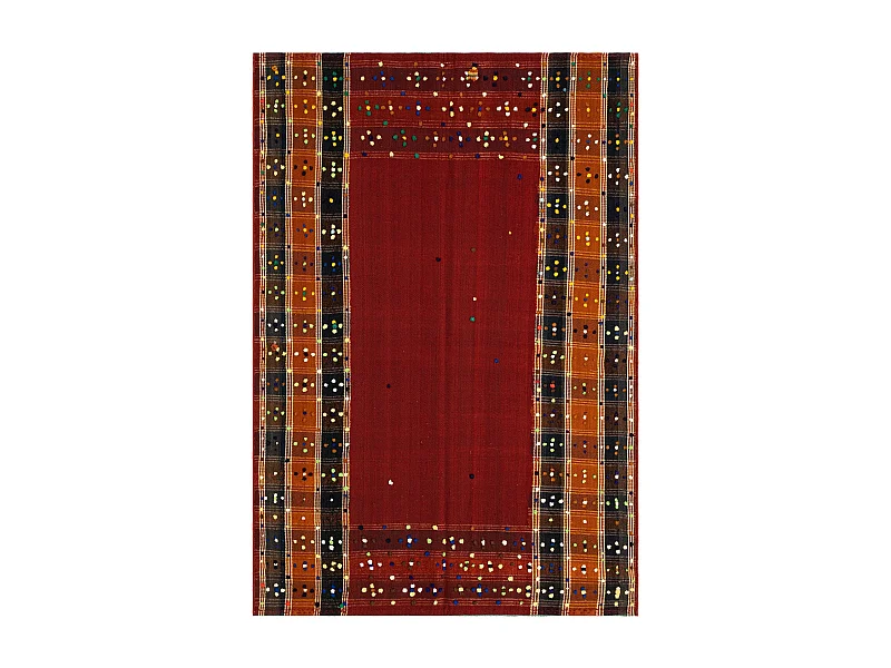 Wollteppich 142x205 Beige Jajim