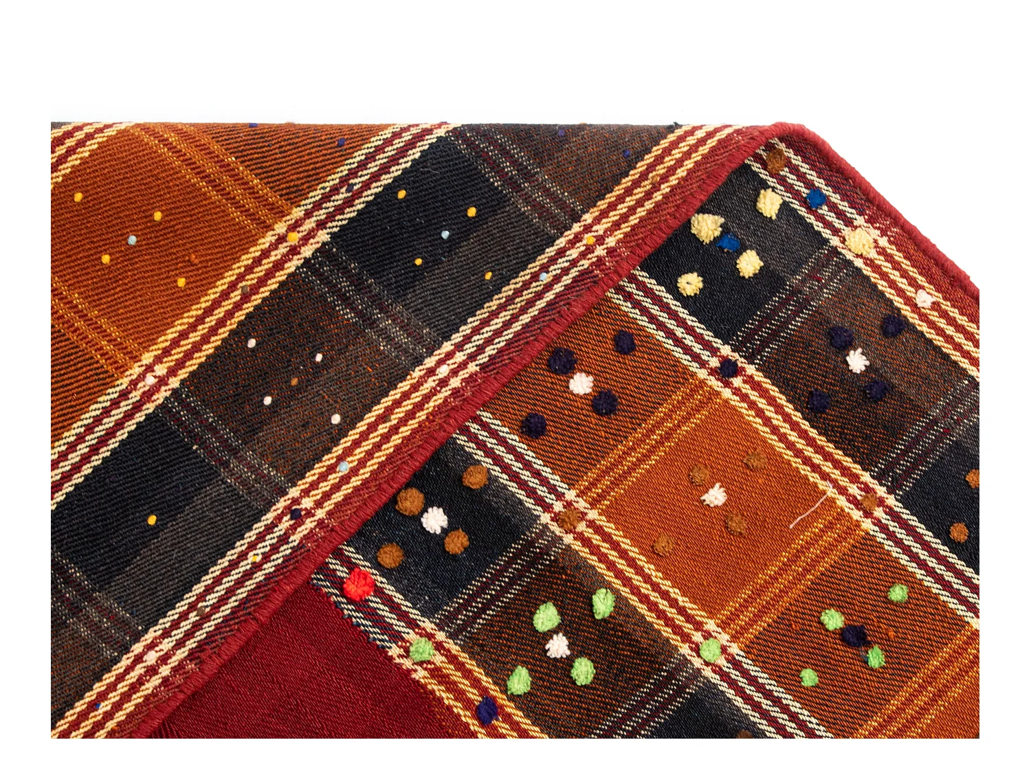 Wollteppich 142x205 Beige Jajim