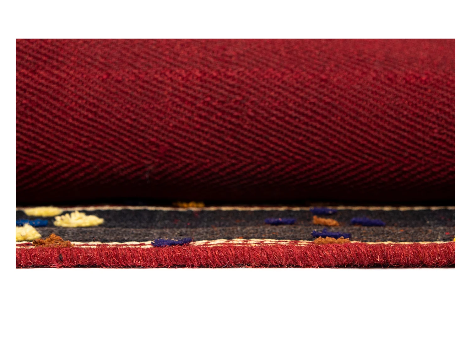 Wollteppich 142x205 Beige Jajim