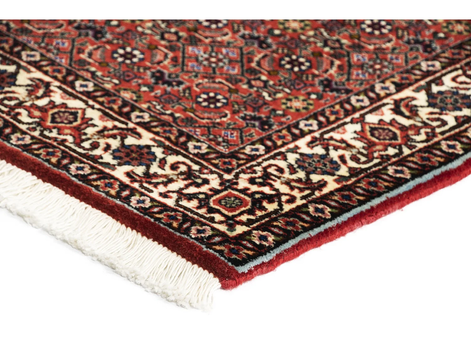 Tapis de couloir en laine 81x299 orange Bidjar