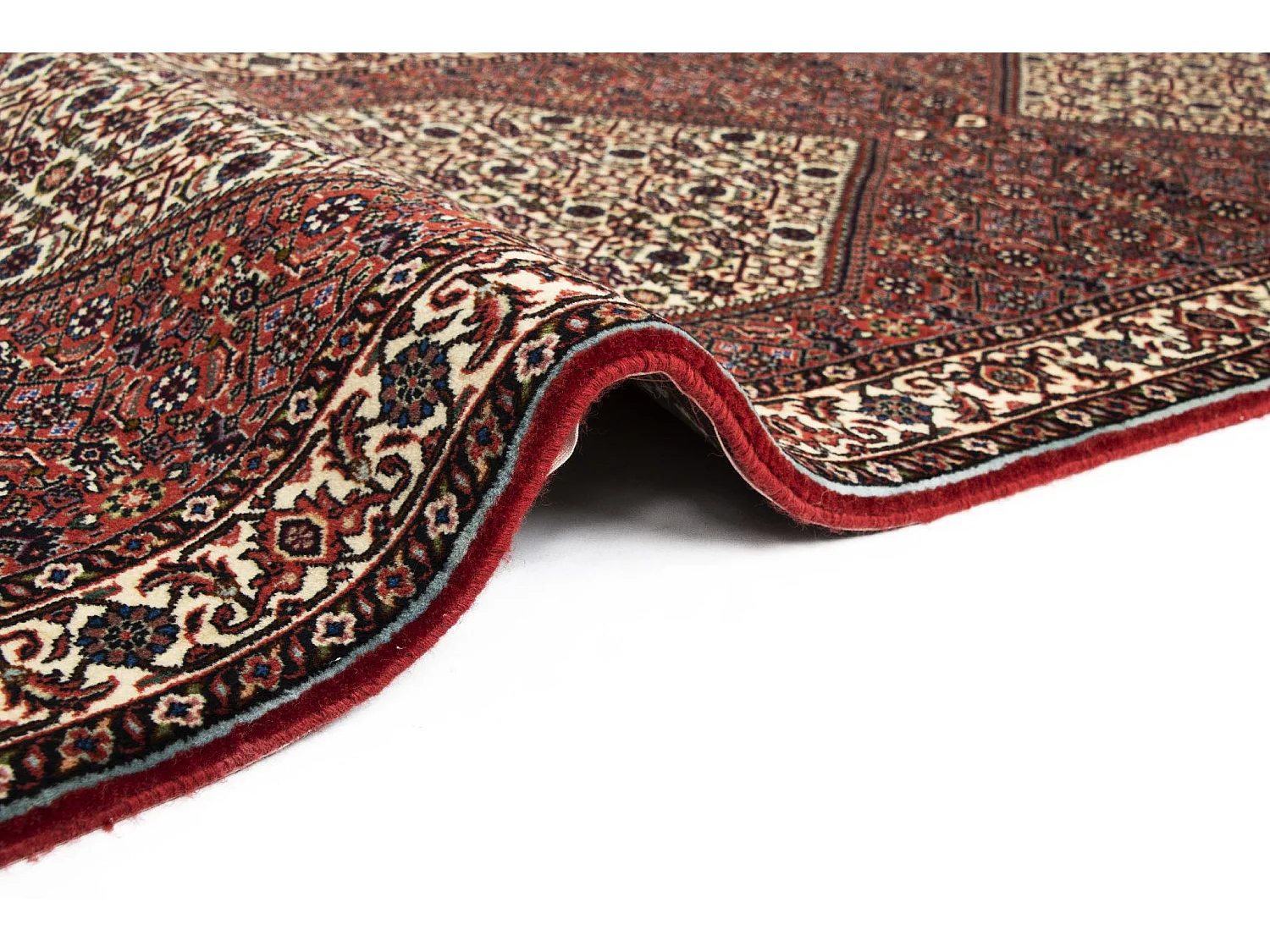 Tapis de couloir en laine 81x299 orange Bidjar