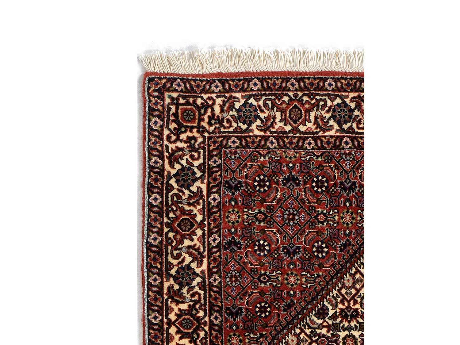 Tapis de couloir en laine 81x299 orange Bidjar