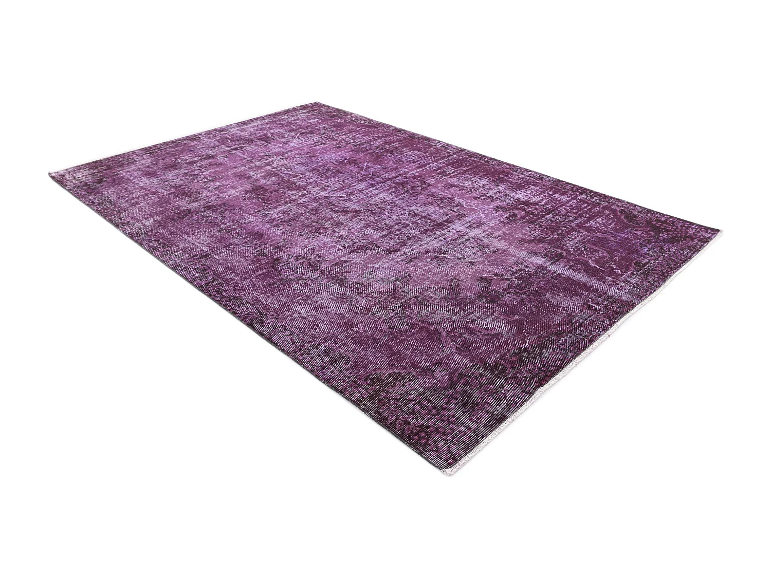 Tappeto in lana 170x274 Viola Ultra Vintage