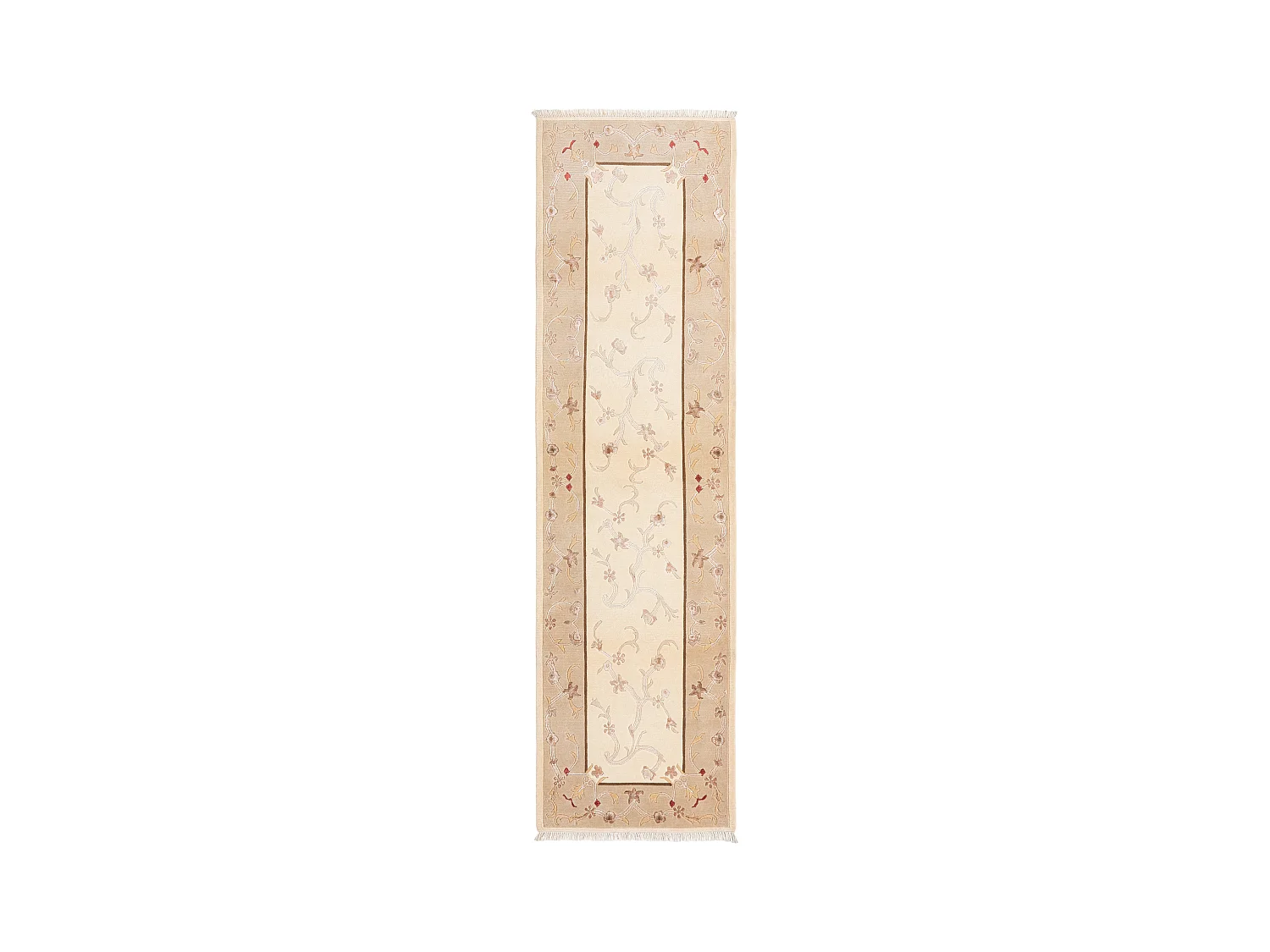 Tappeto per corridoio in lana 81x300 beige Darya
