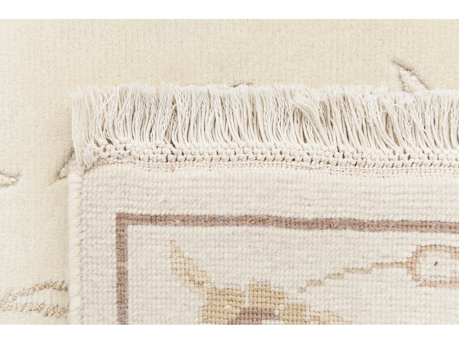 Tapis de couloir en laine 76x302 beige Darya