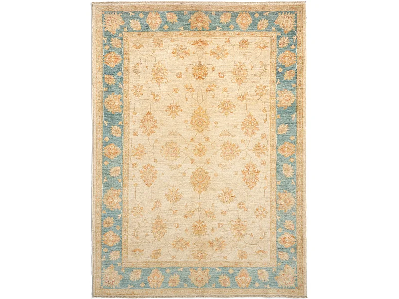Wollteppich 157x220 Beige Kaizar