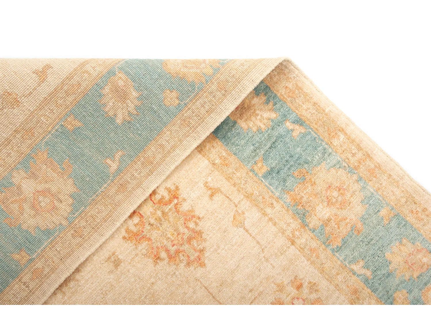 Tapis de laine 157x220 beige Kaizar