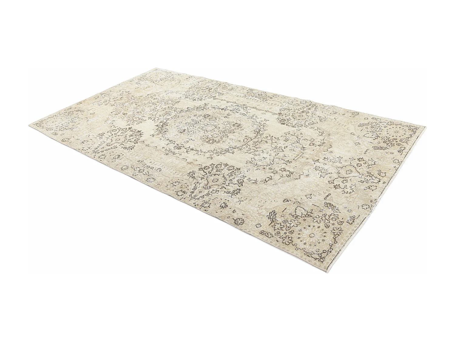 Tapis de laine 152x284 brun Ultra Vintage