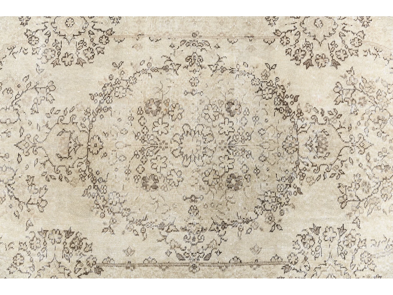 Tapis de laine 152x284 brun Ultra Vintage