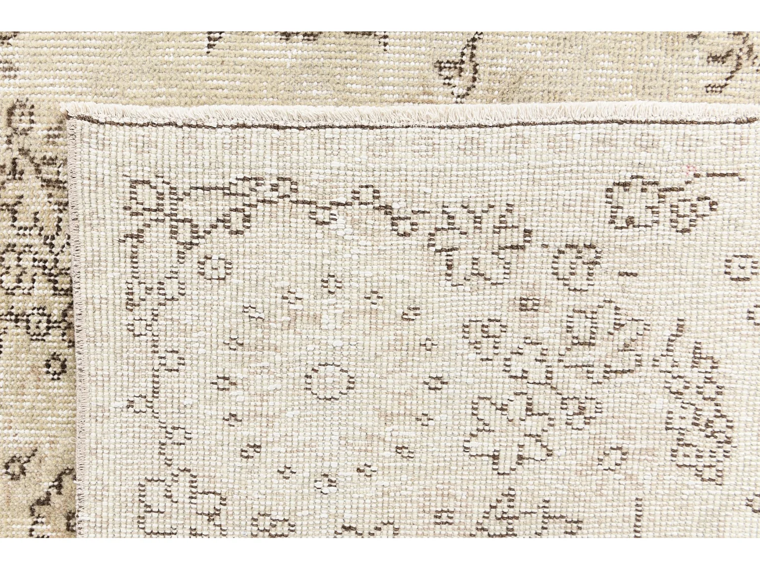 Tapis de laine 152x284 brun Ultra Vintage