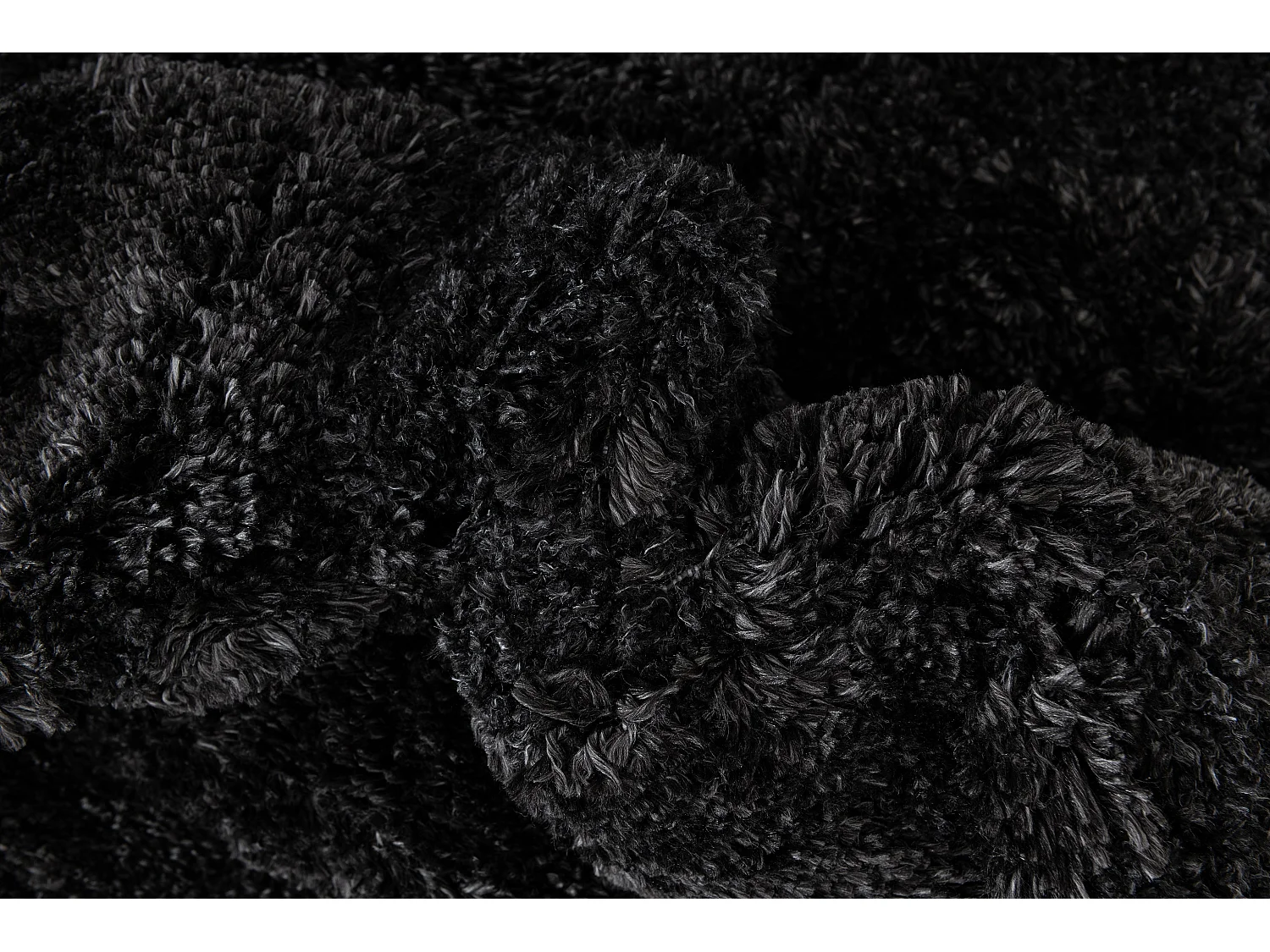 Hochflorteppich 240x305 Schwarz Thun Scutum