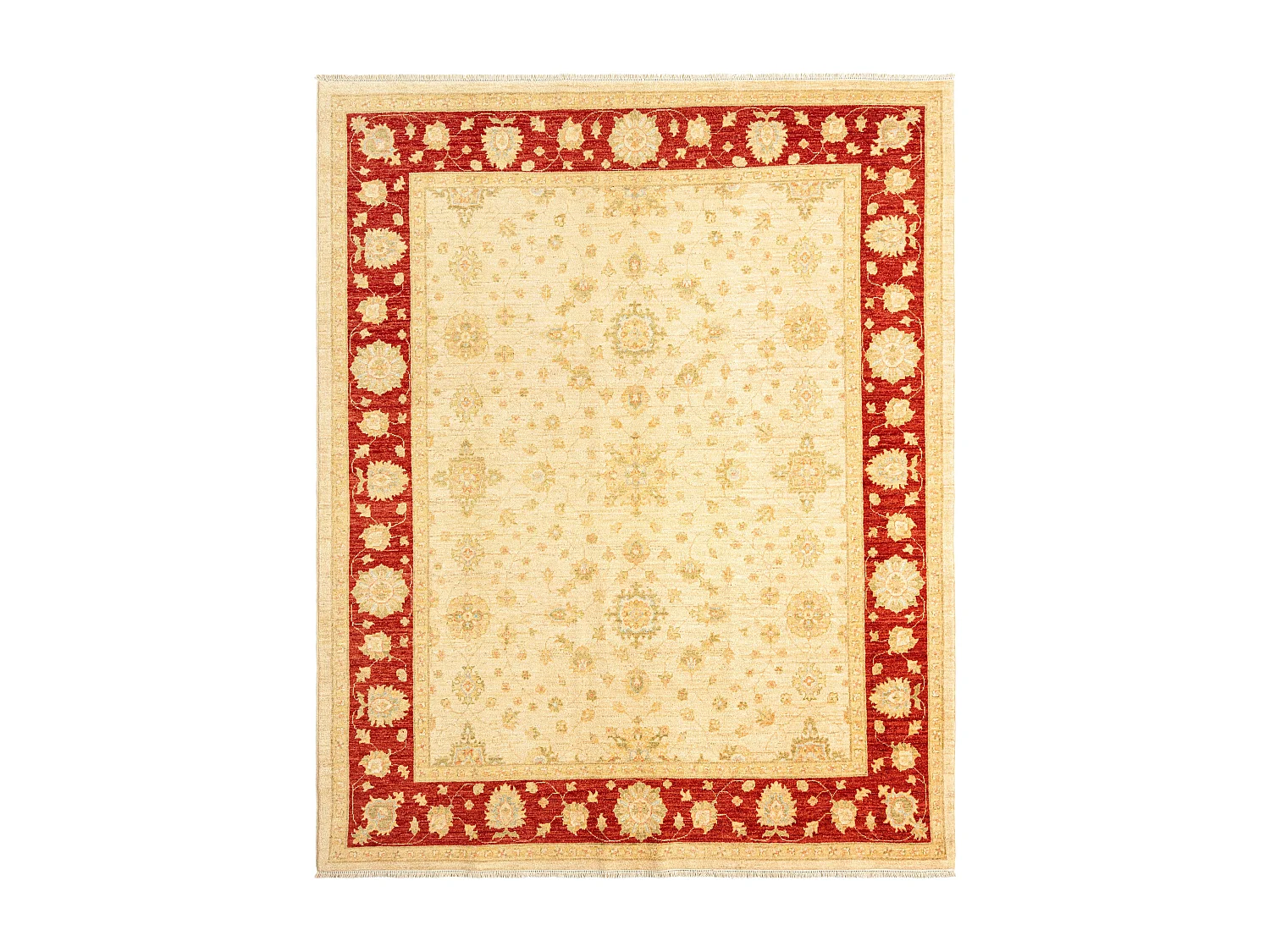 Wollteppich 201x251 Beige Ziegler