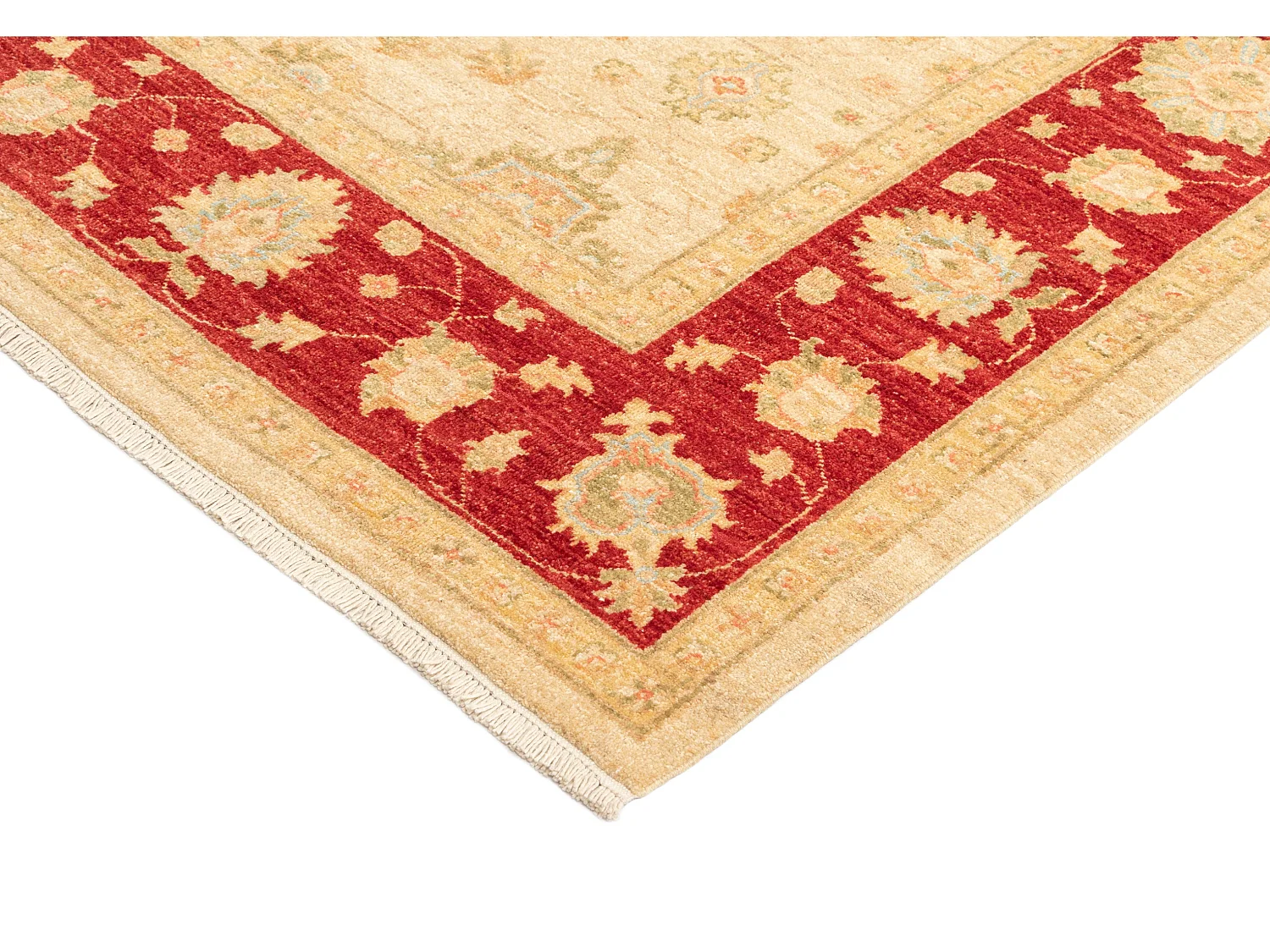 Wollteppich 201x251 Beige Ziegler