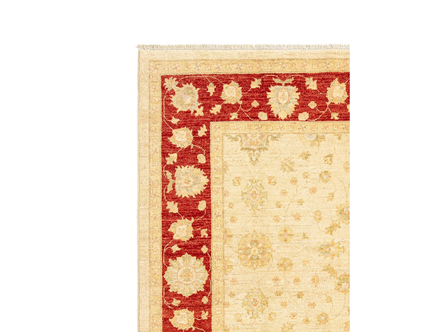 Wollteppich 201x251 Beige Ziegler