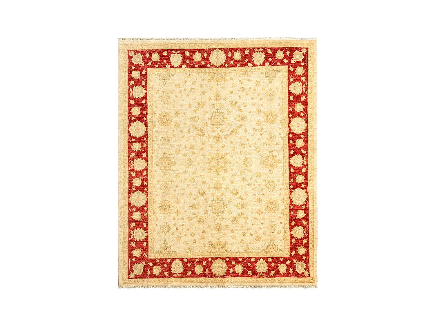 Wollteppich 201x251 Beige Ziegler