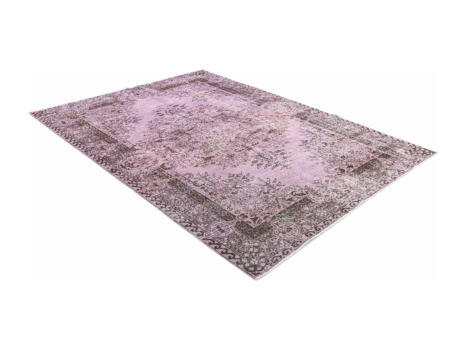 Tapis de laine 165x272 rose Ultra Vintage
