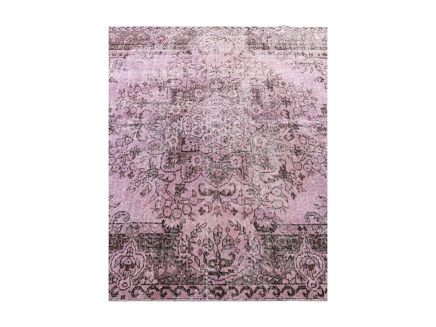 Tapis de laine 165x272 rose Ultra Vintage