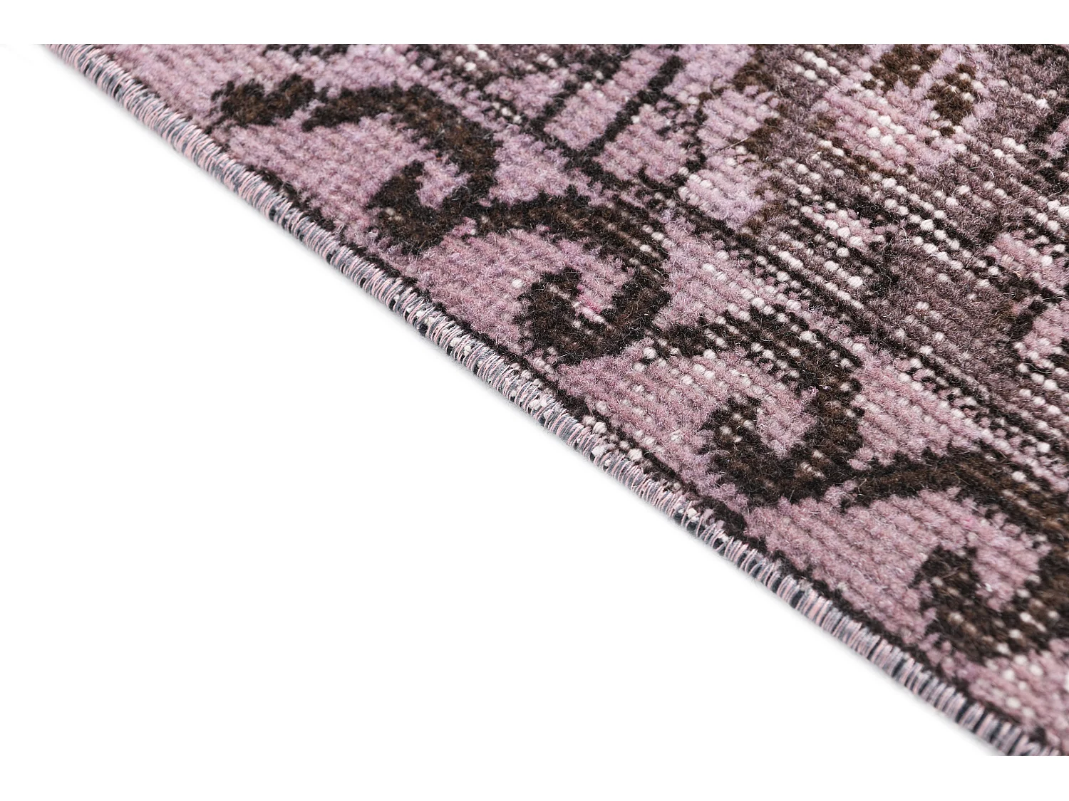 Tapis de laine 165x272 rose Ultra Vintage