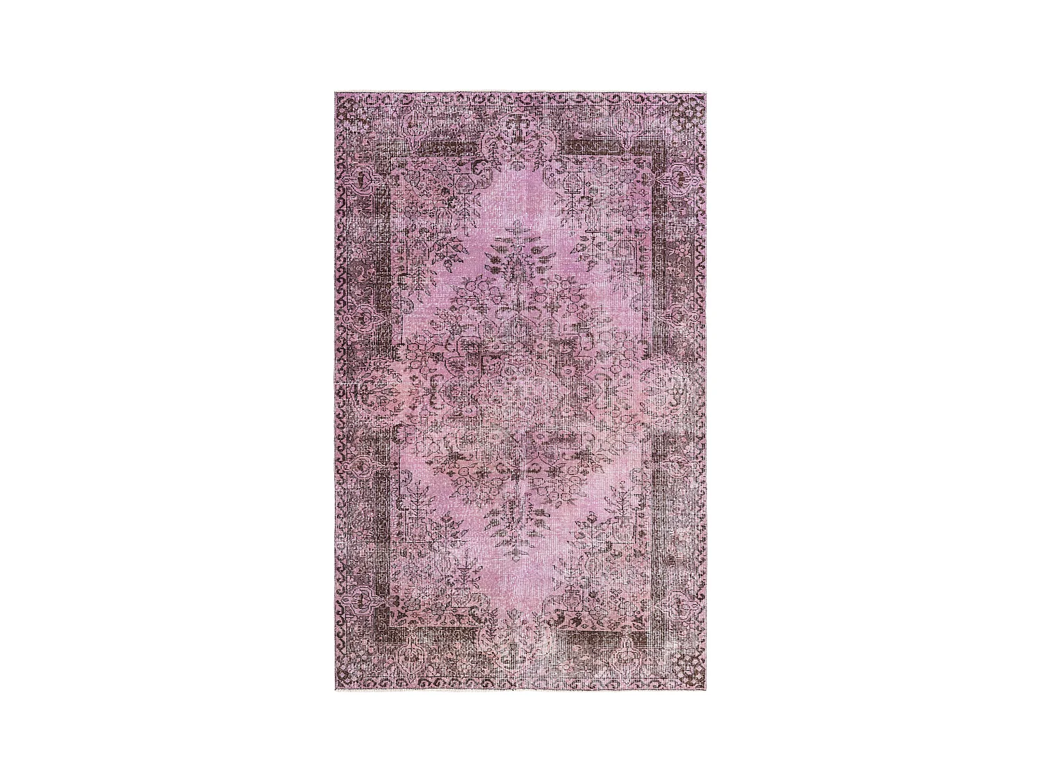 Tapis de laine 165x272 rose Ultra Vintage